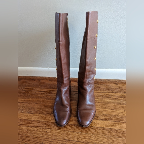 Vintage leather Michael Kors riding boots - Picture 5 of 9